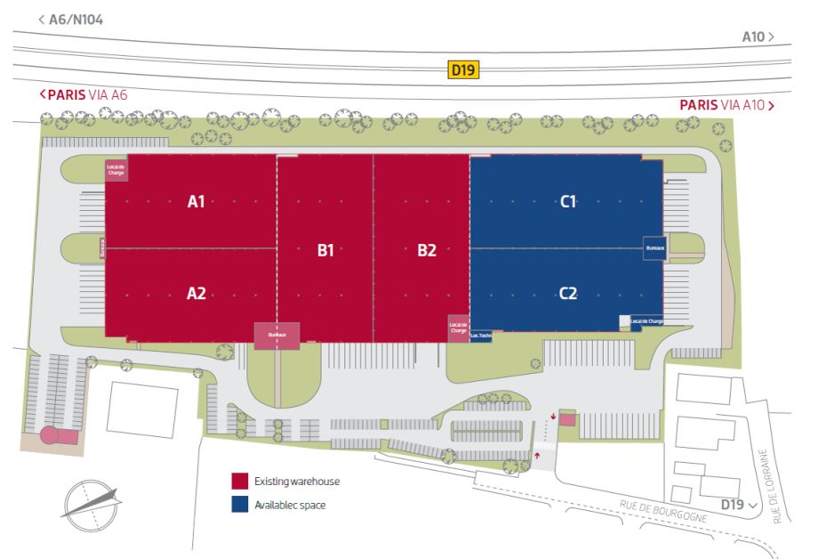 Location entrepôt classe a Brétigny-sur-Orge Essonne OLLOG2530609 2