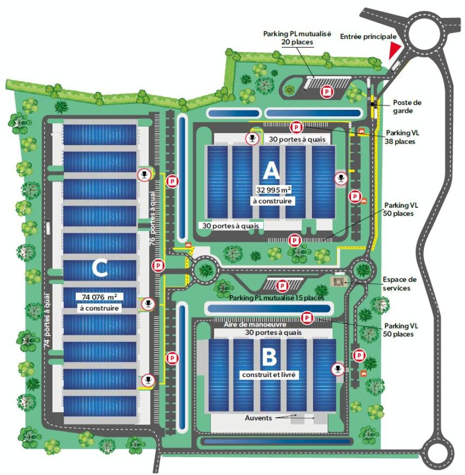 Location entrepôt classe a Neuillé-Pont-Pierre Indre-et-Loire OLLOG2537730 2