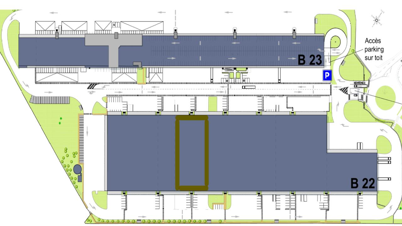 Location entrepôt Le Blanc-Mesnil Seine-Saint-Denis OLLOG2309353 2
