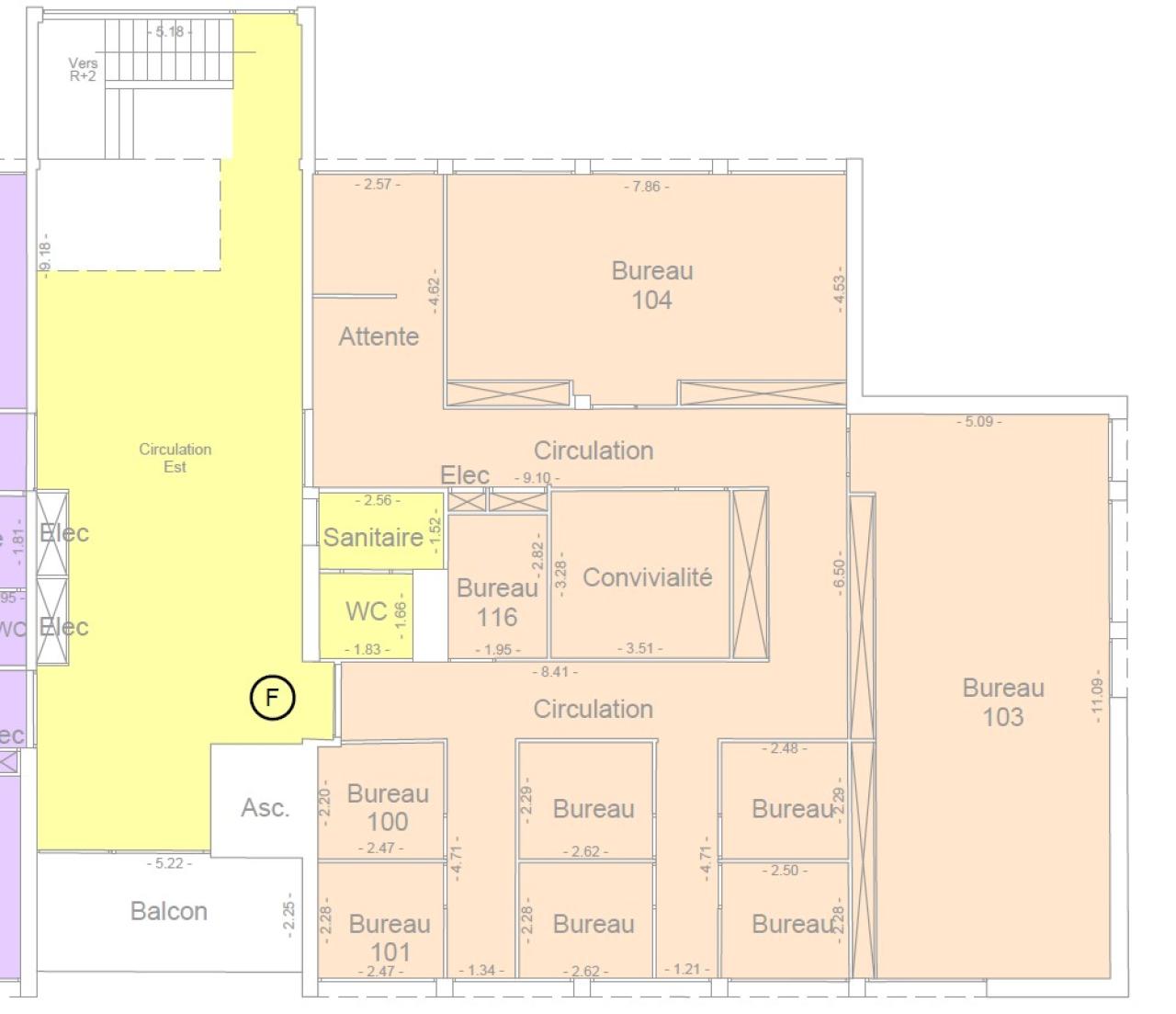 Location bureau Rennes Ille-et-Vilaine OLBUR2532687 2