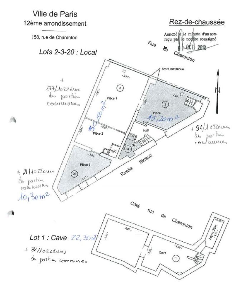 Vente commerce Paris OVCOM2531822 2
