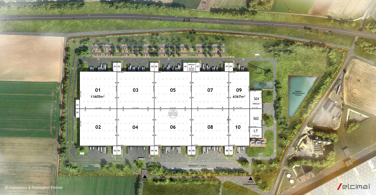 Location entrepôt classe a Saveuse Somme OLLOG2106237 3