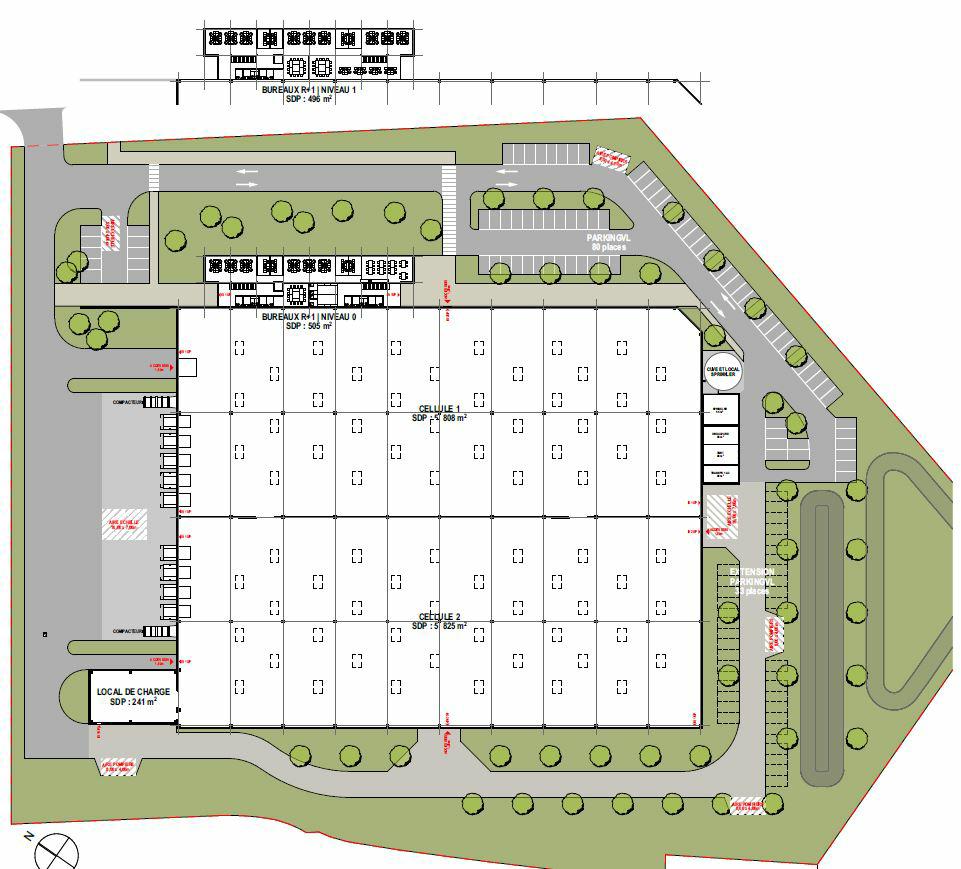 Vente entrepôt classe a Mionnay Ain OVLOG2309805 3