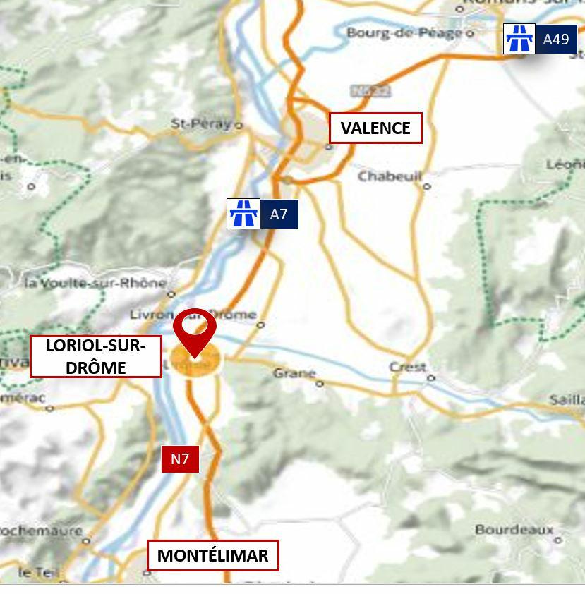 Location entrepôt classe a Loriol-sur-Drôme Drôme OLLOG2119910 1