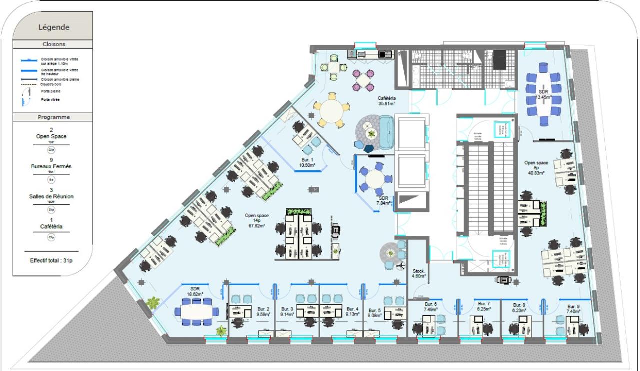 Location bureau Bordeaux Gironde OLBUR2001110 2