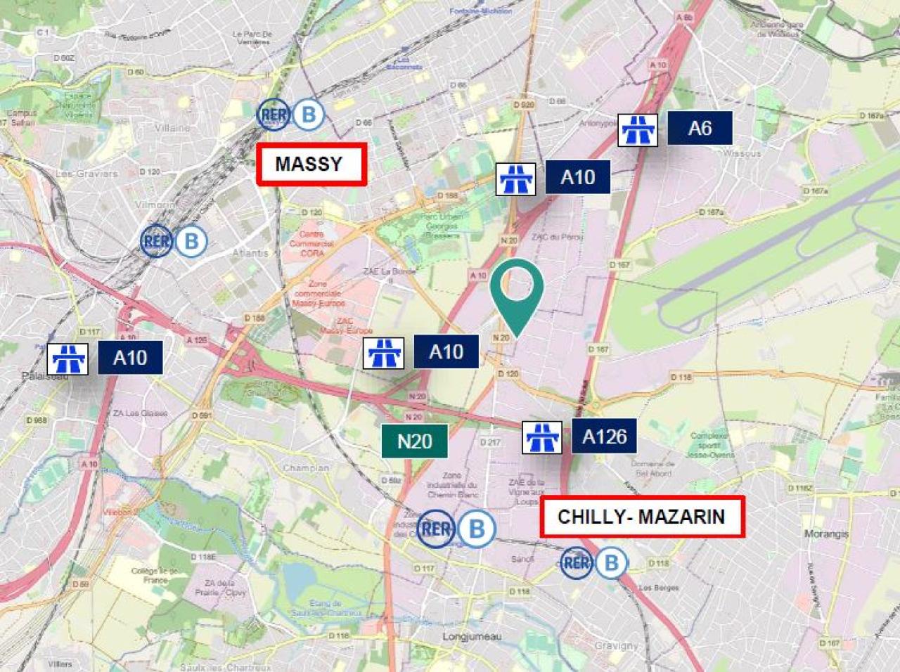 Location entrepôt classe a Chilly-Mazarin Essonne OLLOG2529539 3