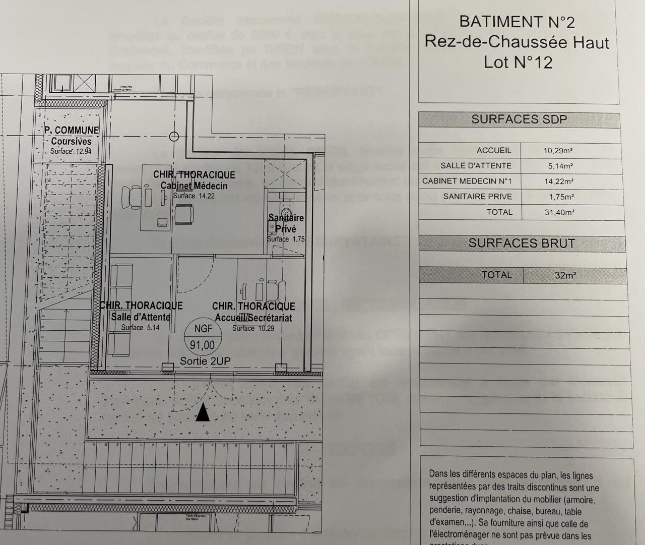 Vente bureau Saint-Cyr-sur-Loire Indre-et-Loire OVBUR2536144 1