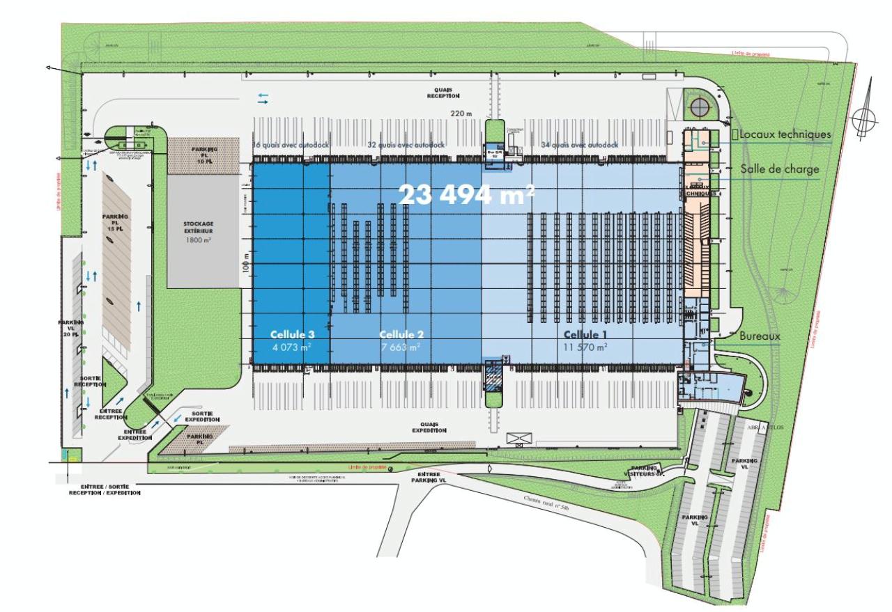 Vente entrepôt classe a Ploumagoar Côtes-d'Armor OVLOG2313151 1