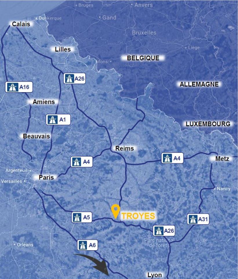Location entrepôt classe a Saint-Léger-près-Troyes Aube OLLOG2419837 1