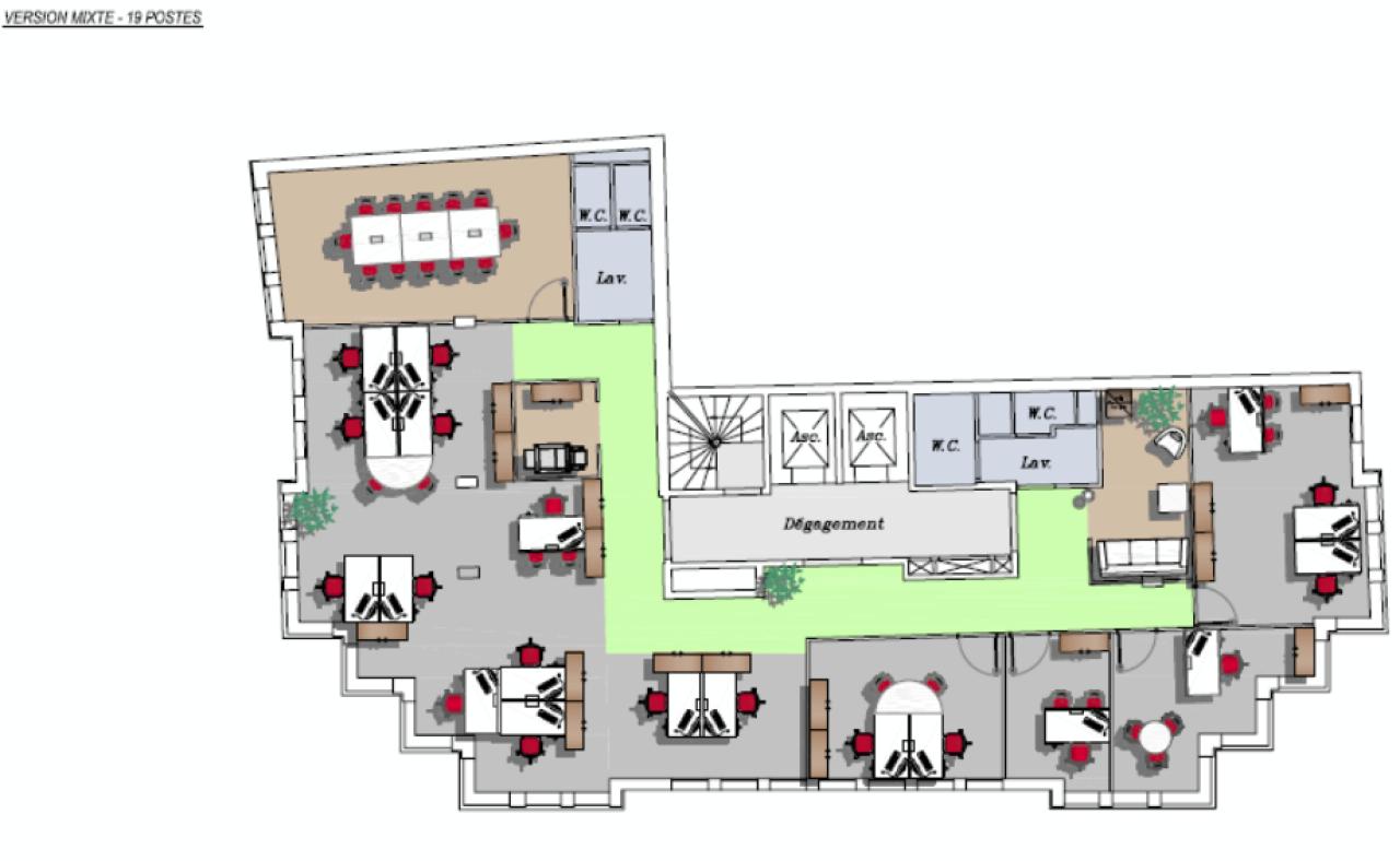 Location bureau Clichy Hauts-de-Seine OLBUR2531797 4