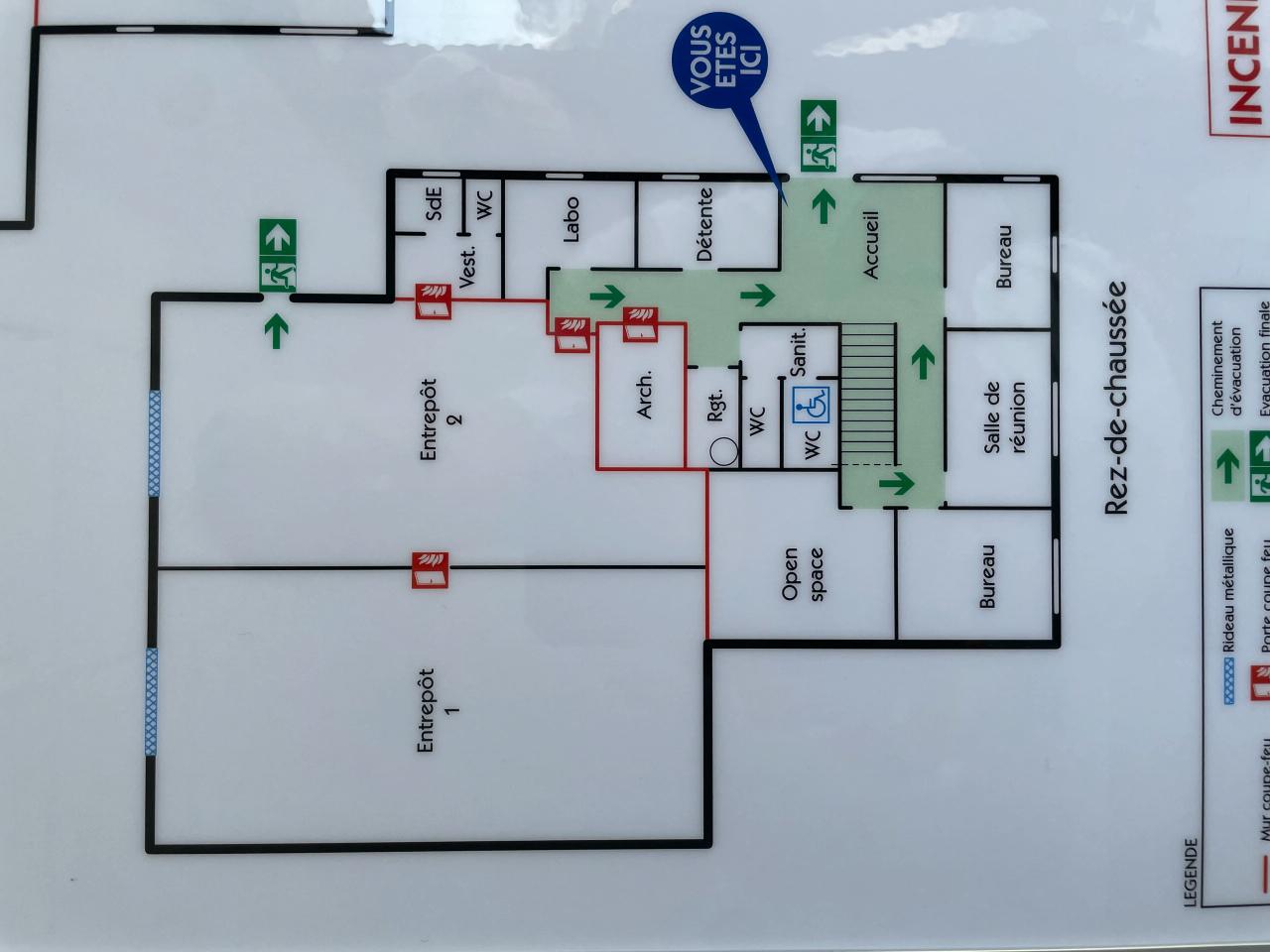 Location local d'activité Joué-lès-Tours Indre-et-Loire OLACT2533065 2