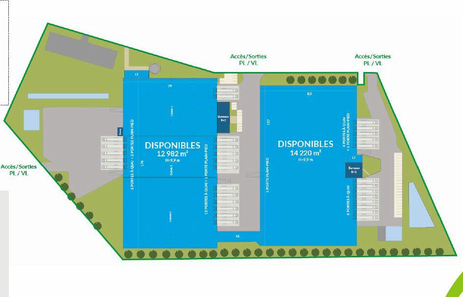 Location entrepôt classe b Hénin-Beaumont Pas-de-Calais OLLOG2314549 2