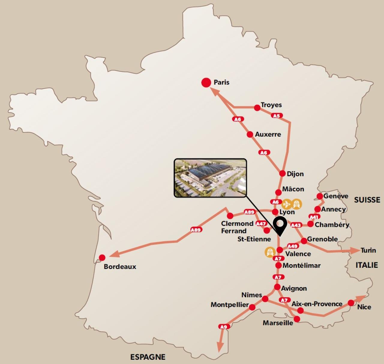 Location entrepôt classe a Beausemblant Drôme OLLOG2313825 4