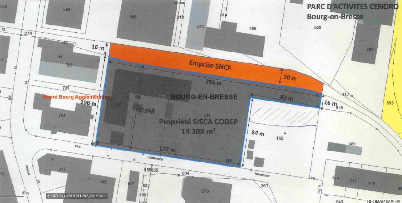 Vente terrain Bourg-en-Bresse Ain OVACT2645592