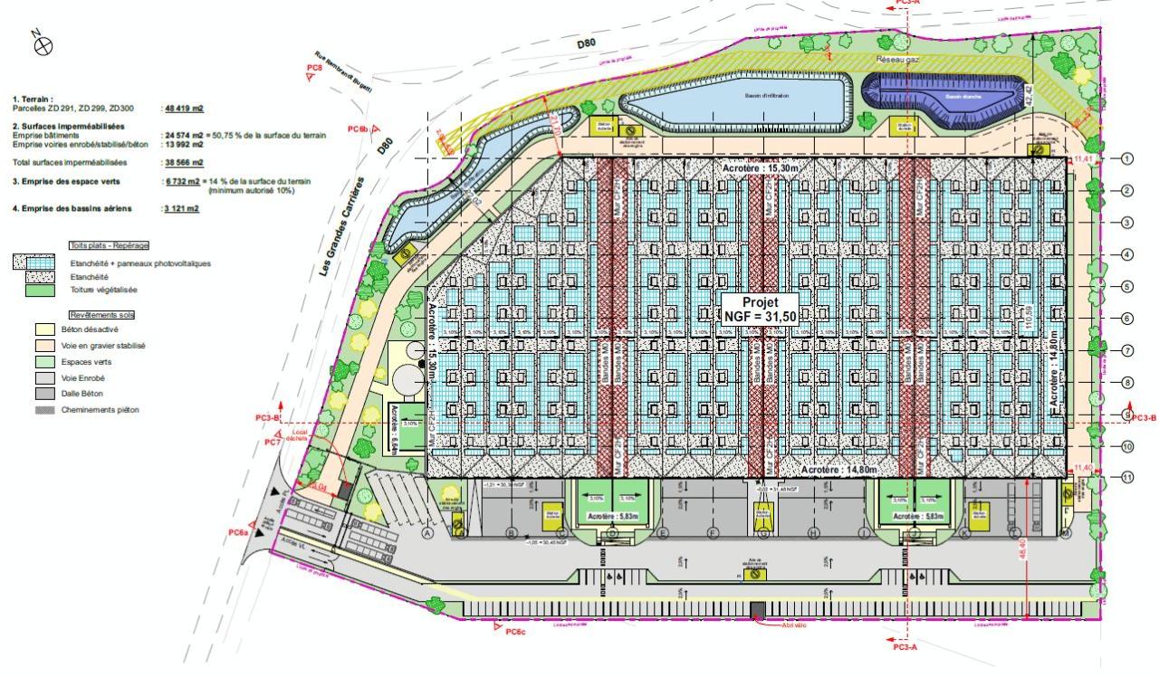 Location entrepôt classe a Chicheboville Calvados OLLOG2312180 2