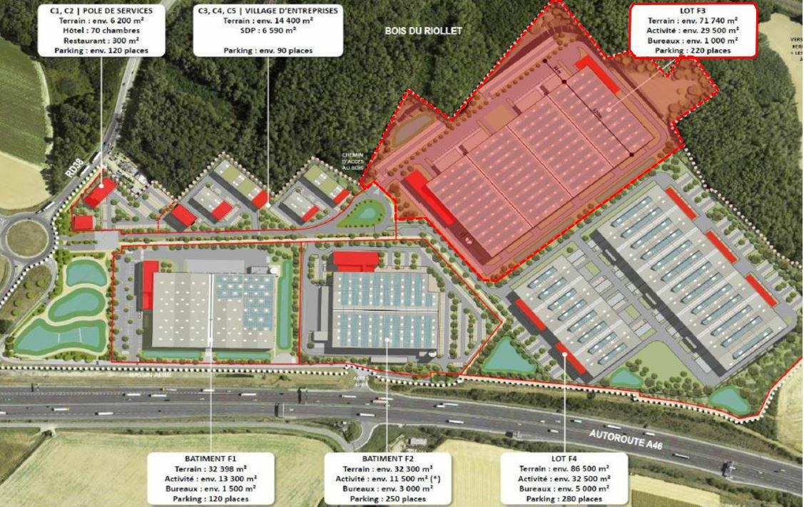 Location entrepôt classe a Mionnay Ain OLLOG2118250 4