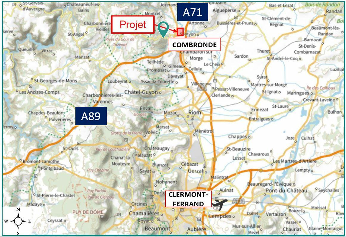 Vente entrepôt classe a Combronde Puy-de-Dôme OVLOG2315273 1