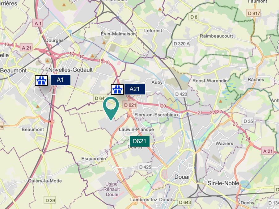 Location entrepôt classe a Lauwin-Planque Nord OLLOG2312007 1