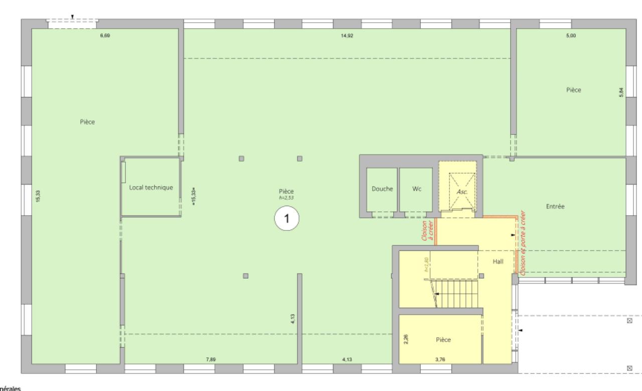 Vente Bureau Sainghin-en-Mélantois OVBUR2421920