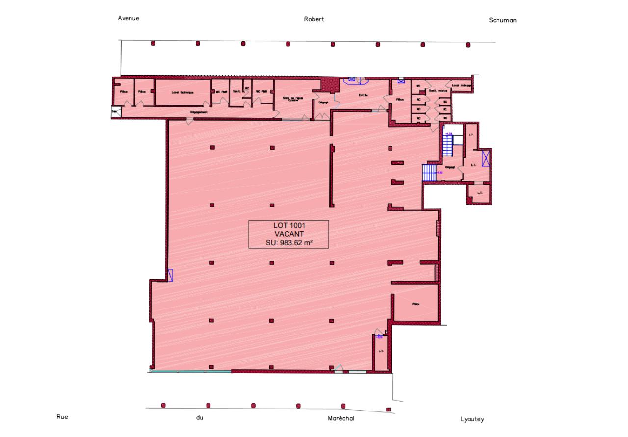 Vente Bureau Mons-en-Baroeul OVBUR2114059