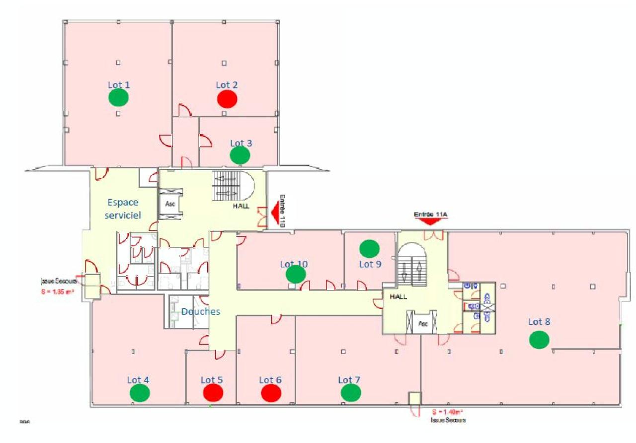 Location Bureau Villeneuve-d'Ascq OLBUR2315620