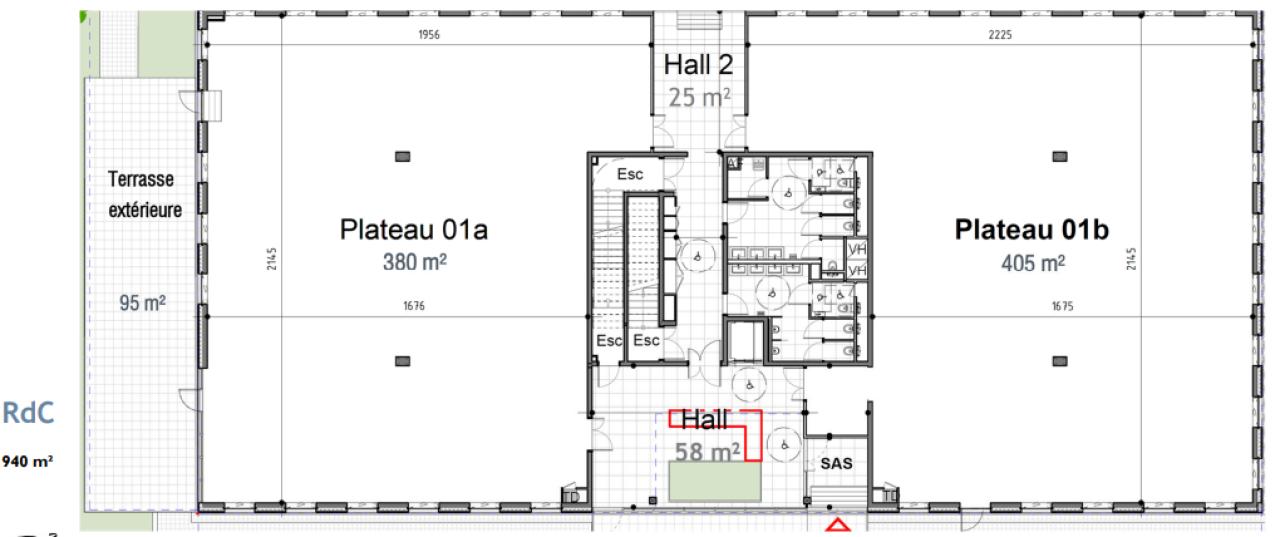 Location Bureau Villeneuve-d'Ascq OLBUR2530096