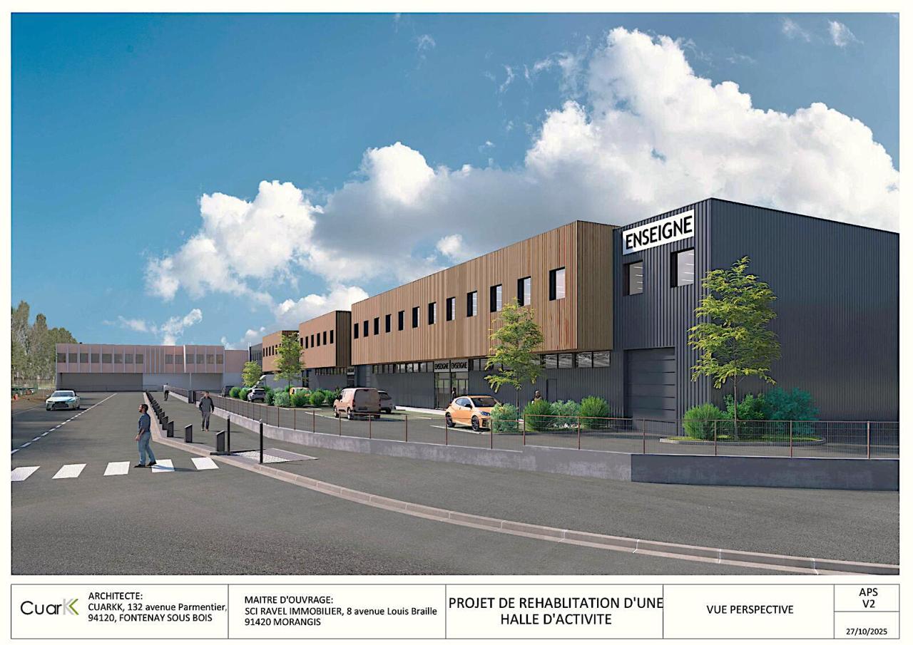 Local d'activité Morangis 11594m² Location Local d'activité Morangis Essonne OLACT2420210