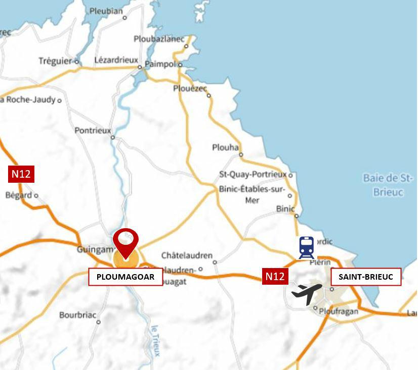 Location Entrepôt Classe A Ploumagoar OLLOG2309054